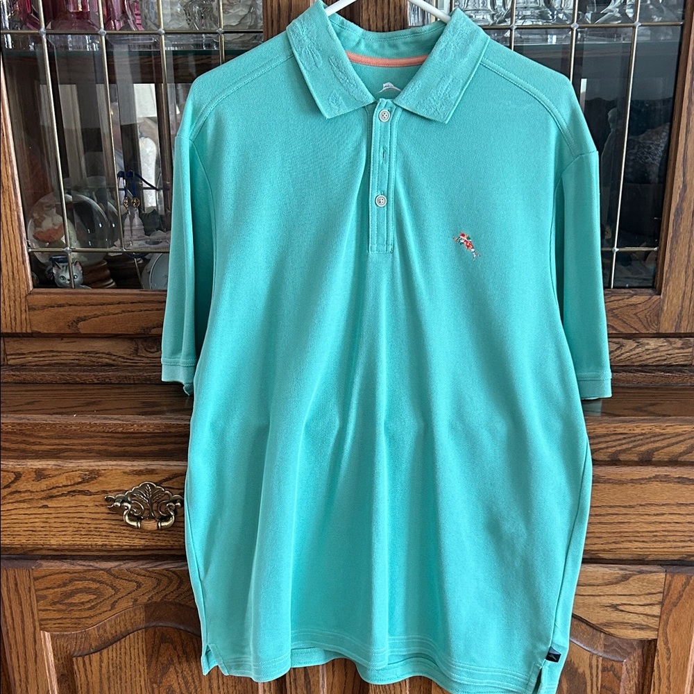 Tommy Bahama Mint Green Polo Shirt